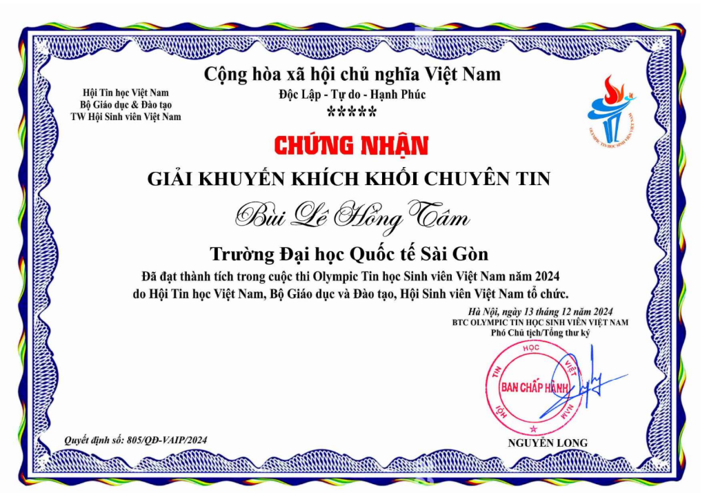 Certificate 2